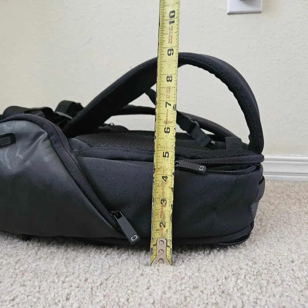 OGIO Black Monolithic Backpack